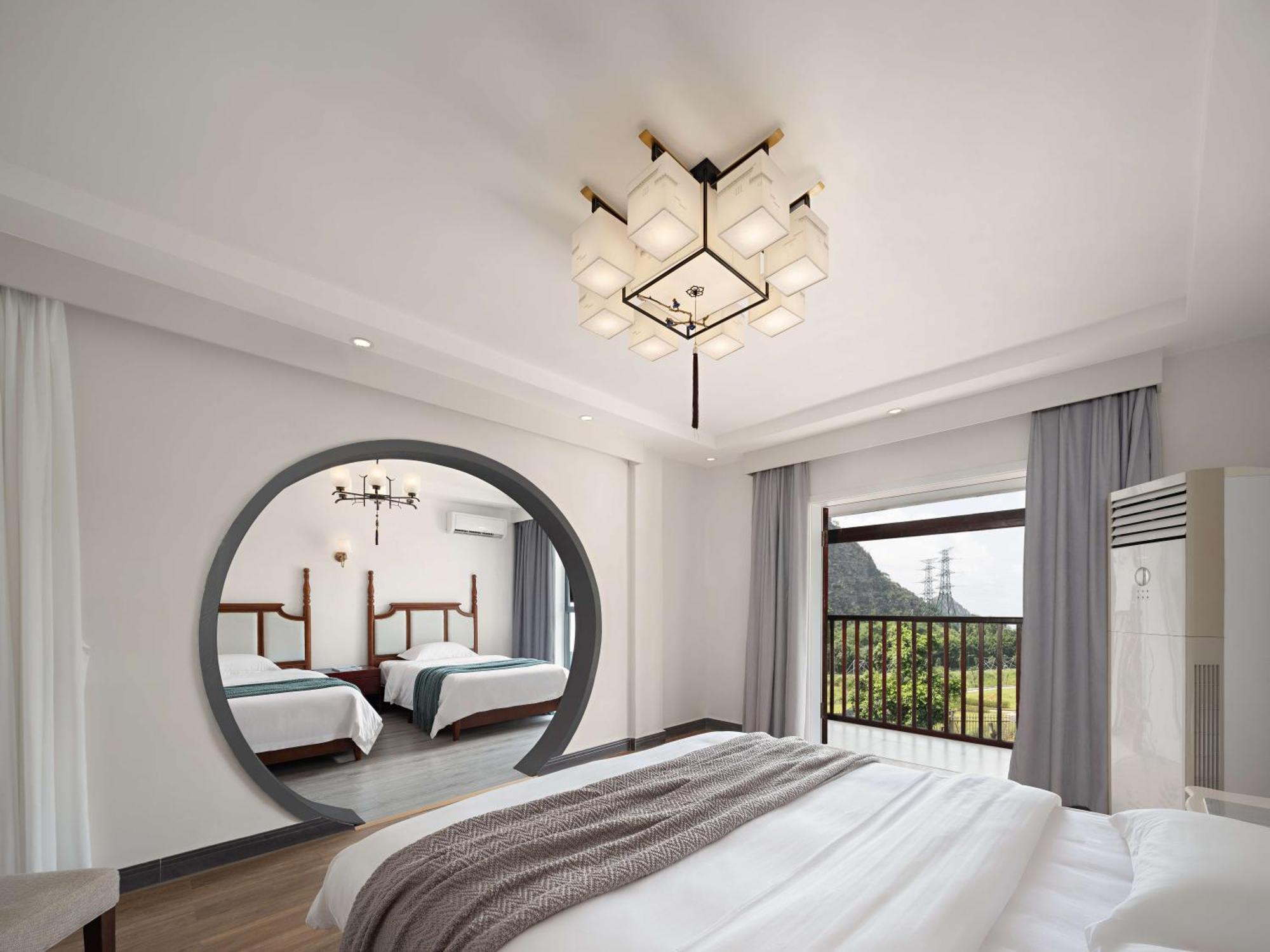 Serene Vale Inn Guilin-Free One Way Pick Up Service To High-Speed Railway Station For 2 Nights Εξωτερικό φωτογραφία
